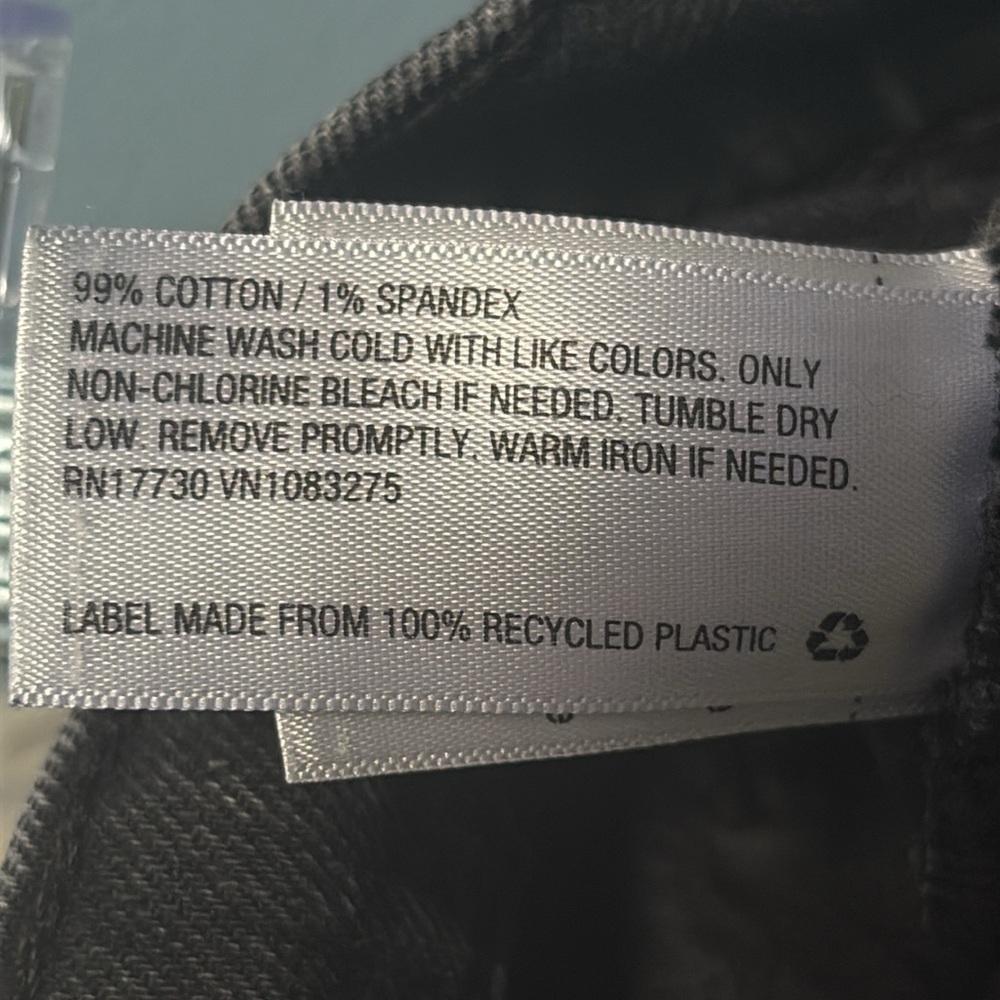 Universal Thread Washed Black Distressed Mini Jea… - image 7